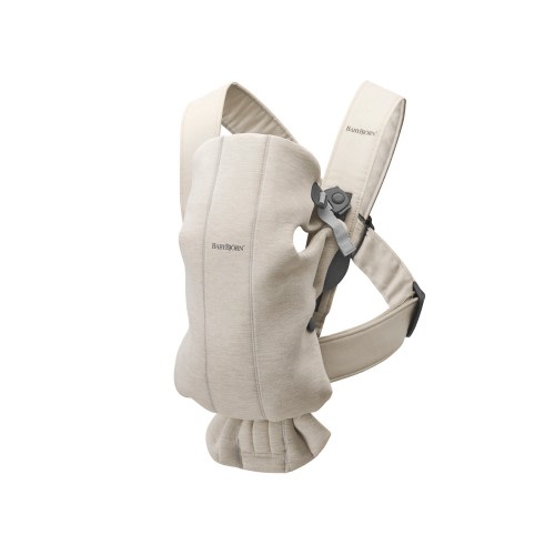 BabyBjörn Carrier Mini Jersey Light Beige