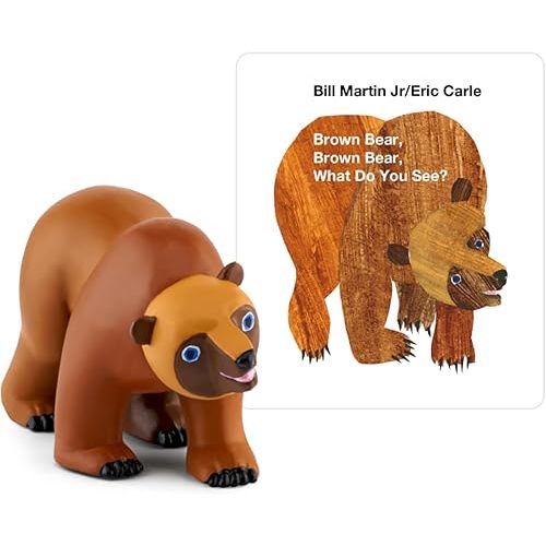 Tonies Brown Bear Audio Toy Figurine from Brown Bear and Friends by Bill Martin Jr. and Eric Carle