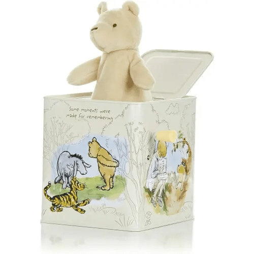 Disney Baby Classic Winnie The Pooh Jack-in-The-Box - Musical Toy for Babies