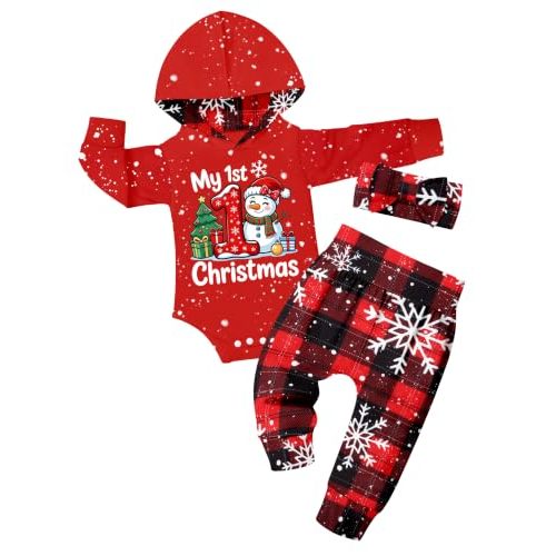 KANGKANG Newborn Baby Girl Long Sleeve Hoodie Pullover Sweatshirt Pants Set Infant Fall Winter Outfits