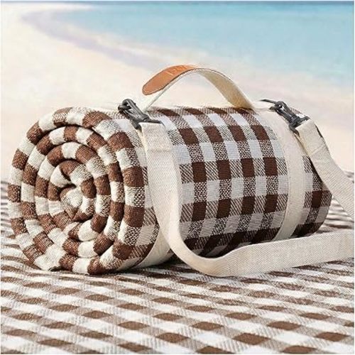 Waterproof Beach Blanket Picnic Outdoor Camp Mat Towel Family Trip Essentials Summer Vacation Must Have Travel Accessories Lake Day Necessities Stuff Thing Need Gear Gift Supplies Item Gadget 2026