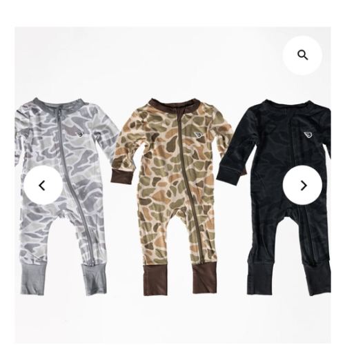 Signature Camo Baby Zip Up Bundle | Infant Gift | BURLEBO