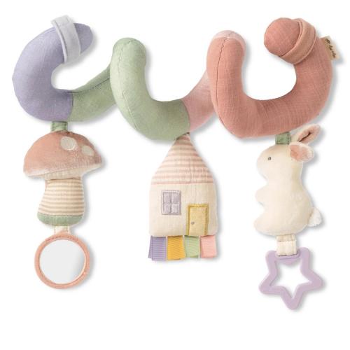 Itzy Ritzy Itzy Bitzy Spiral Car Seat Activity Toy - Pastel