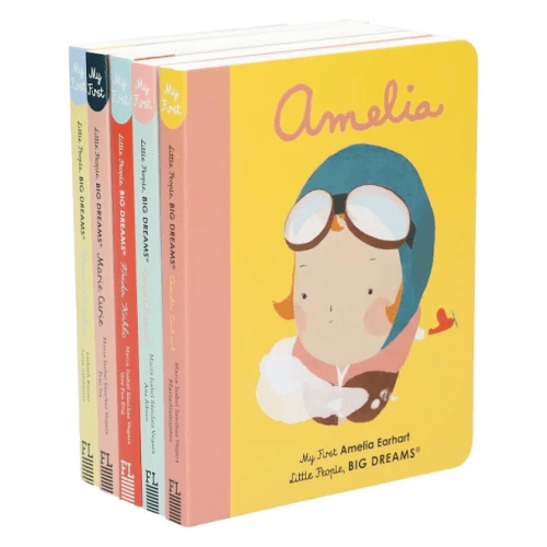 Little people, big dreams series 1 : 5 books collection bundle set (Maya Angelou, Marie Curie, Frida Kahlo, Coco Chanel, Amelia Earhart)