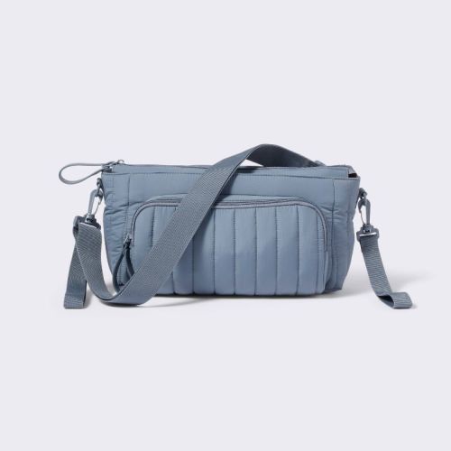 Stroller Organizer with Strap Solid Shoulder Diaper Bag - Blue - Cloud Island™