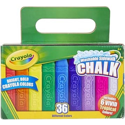 Crayola Sidewalk Chalk 36 Ct