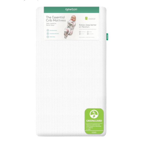 Newton Baby Essential Crib Mattress - Safe, Ultra-Breathable & Machine Washable Infant Crib Mattress, Removable Cover, Thick Cushion - White