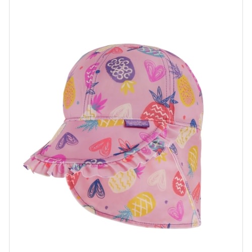 Baby Girl's Swim Hat with a Neck Flap | Certified UPF 50+ – UV Skinz®