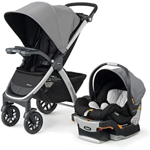 Chicco Bravo 3-in-1 Travel System w/KeyFit 30 Infant Car Seat & Base