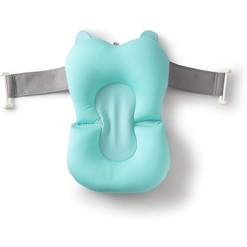 PAPU BABY Cojín para Bañera/Tina para Baño del Bebé Antideslizante (Azul Verdoso) : Amazon.com.mx: Bebé