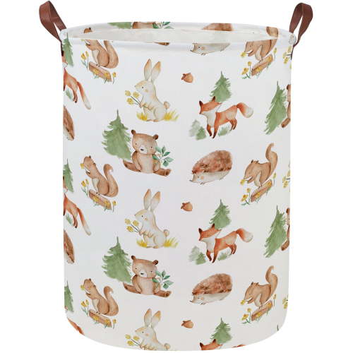 Kids Laundry Hamper Animal Hamper for Nursery Boy and Girl Kids Hamper Cute Animal Storage Basket Organizer Room Decor for Home( Animal)