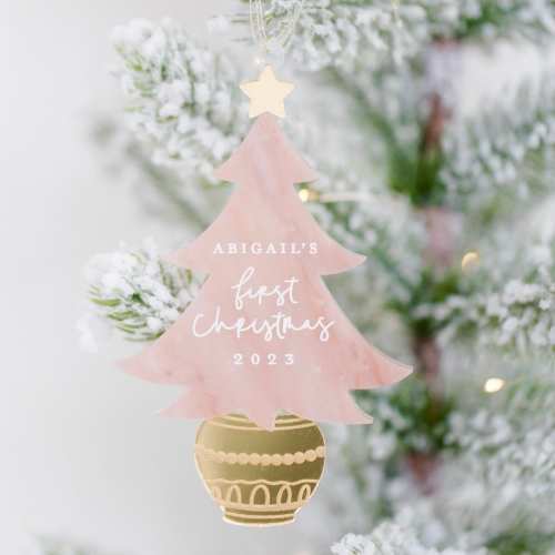 Baby's First Christmas Ornament