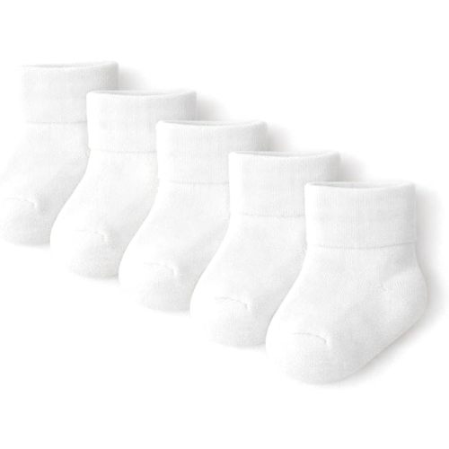 baby-boys Zuri 5-pack Cozy Socks Sustainably Made for Infant, Newborn Baby, Toddler, Kids Boys, Girls