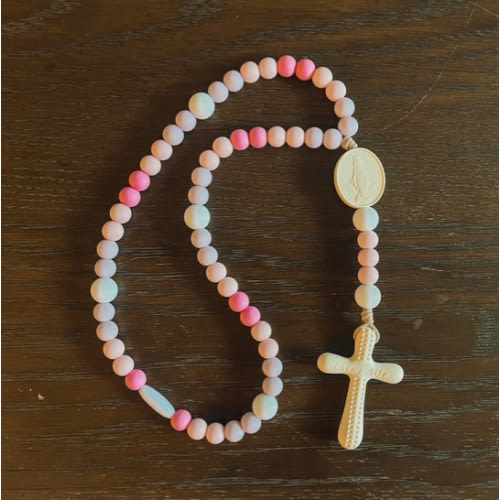 Little Flower Silicone Rosary