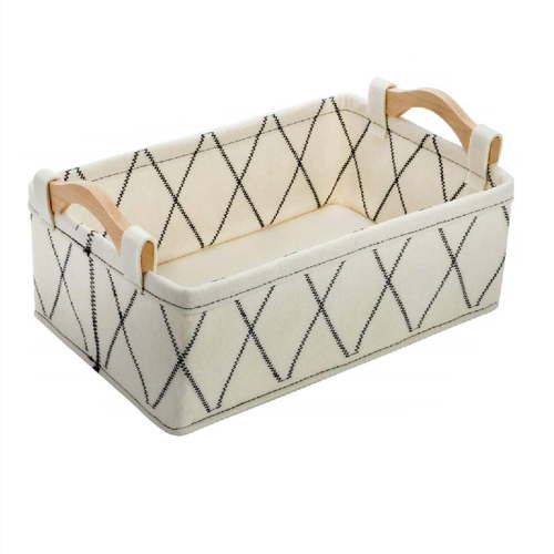 Closet Organizer With Handle Cloth Foldable Storage Cloth Containers For Shelves Nursery Home Kids Toys Baby Clothes Clothing 3 Sizes Storage Wheels Storage Cloth Collapsible Storage Container Large
