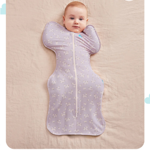 Swaddle Up™ 1.0 TOG Cotton Lilac Meadow