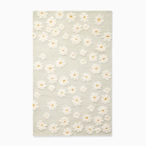 Daisy Meadow Shag Wool Rug