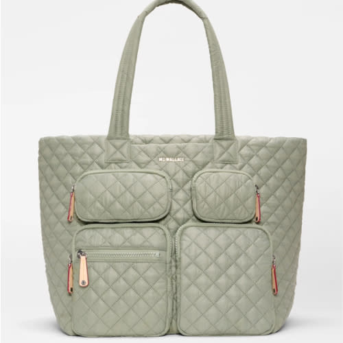 MZ Wallace Agave Green Large Metro Travel Tote – Tote | MZ Wallace