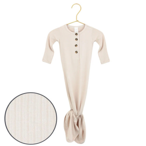 Cove Ribbed Knotted Gown – Lou Lou & Company