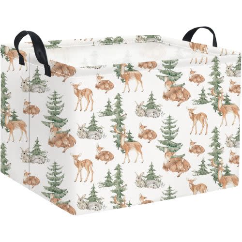Forest Deer Storage Bins