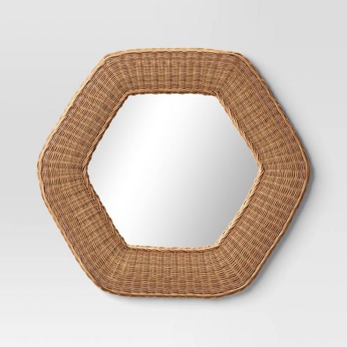 30"x33" Woven Wall Mirror - Threshold™