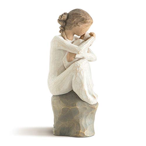Willow Tree Guardian, Love and Protect Thee Forever, A Gift to Celebrate New Beginnings, New Families and The Love Between Parent and Child, Grandparent and Child, Sculpted Hand-Painted Figure