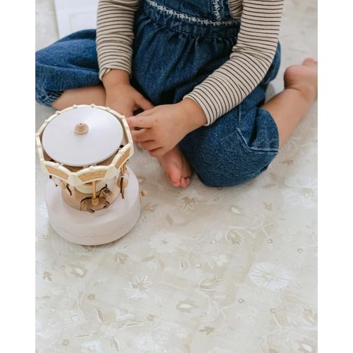 Baby Play Mat – 4x6 Chateau Gemma – Set of 6 Tiles – Cushioned EVA Foam Play Mat for Floor, Soft Interlocking Baby Crawling Mats for Hard Floors