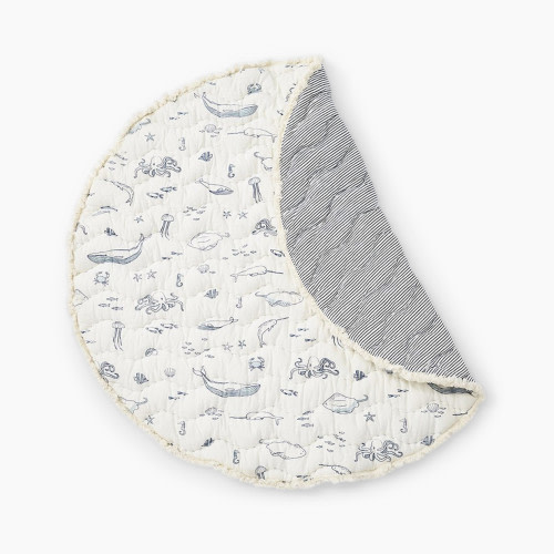 Pehr Printed Baby Play Mat - Life Aquatic Marine
