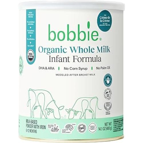 Bobbie Organic Whole Milk Formula 14.1Oz, 14.1 Oz
