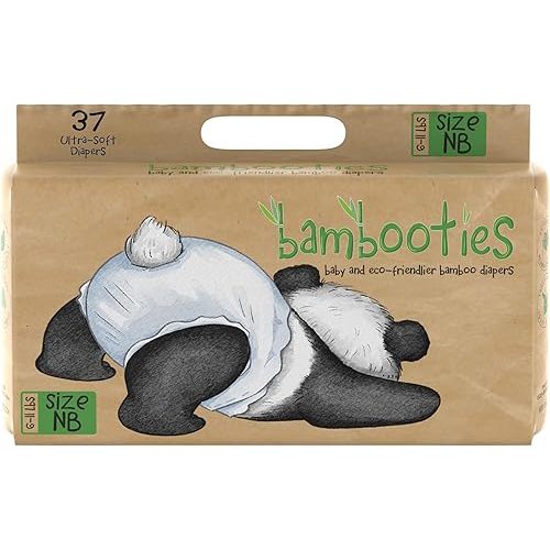 Bambooties Diapers - Newborn Size (37 ct)