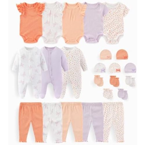 Unisex Baby Boy Girl Clohtes Pants Sets 23 pack Cotton Casual New born Clothing Comfort Infant Birthday Outfit