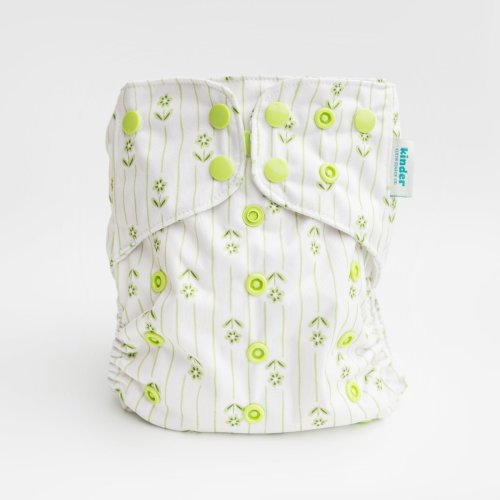 Cora Floral | One-Size Pocket Cloth Diaper | Kinder – Kinder Cloth Diaper Co.