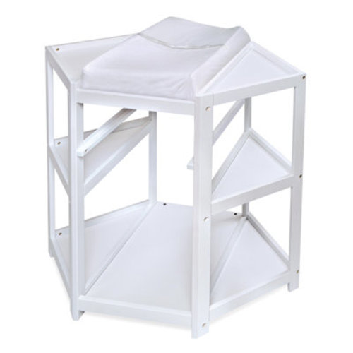 Harriet Bee Defranco Changing Table with Pad and with Basket and with Hamper & Reviews | Wayfair
