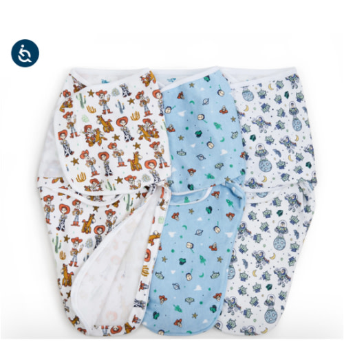 aden + anais Toy Story Wrap Swaddles 3 pack