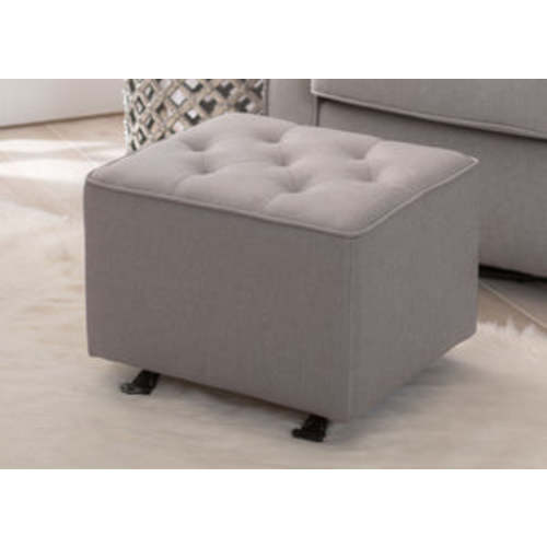 Emma Diamond Tufted Nursery Gliding Ottoman