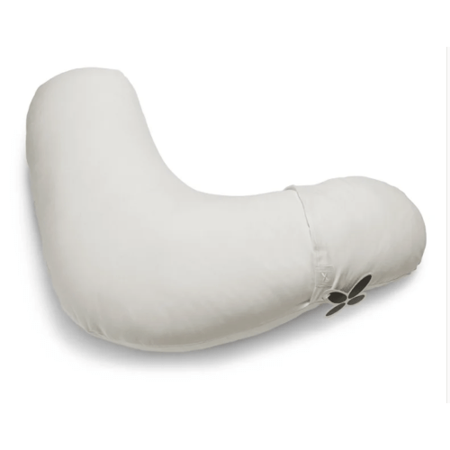 Cover for nursing pillow, polar bear white - 100% organic | COCOON