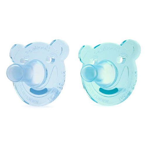 Philips Avent 0-3 Months 2 Pack BPA Free Bear Soothie - Boy