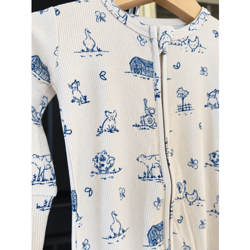 Vintage Farm Bamboo Pajamas🐄 – Porch Swing Kids & Co