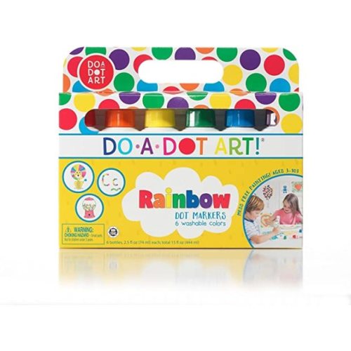 Do A Dot Art! 6-Pack Original Dot Rainbow Markers