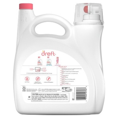 Dreft Stage 2:  Active Baby Liquid Laundry Detergent - 138 fl oz