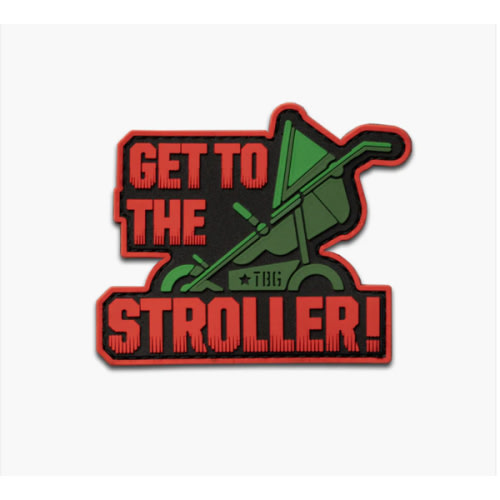 Get to the Stroller Patch - Waterproof PVC Accessory for Parents – Tactical Baby Gear