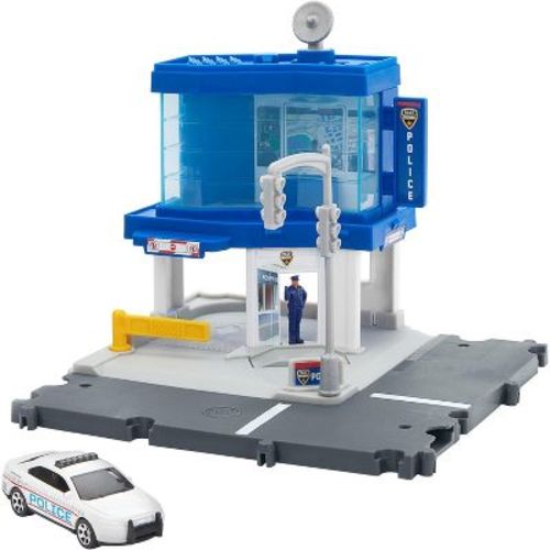 Matchbox Action Drivers Police Traffic Center w/ Ford Police Car 1:64 Scale Playset