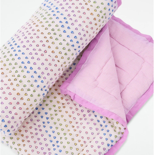 Roller Rabbit Disco Hearts Baby Quilt