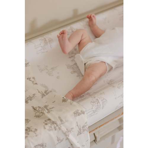 Western Toile Contour Change Pad | The Gilded Bird – The Gilded Bird US