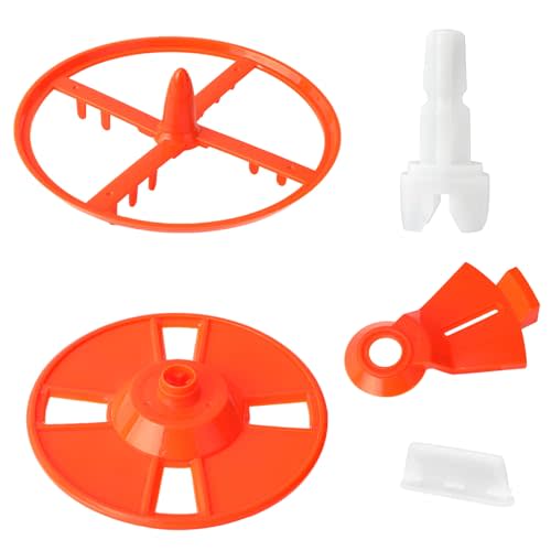 5 Pcs Replacement Parts Compatible with Baby Brezza Formula Pro Advanced | for WiFi Model FRP0046 FRP0047 FRP0048 FRP0066 Includes Stirring Wheel Locking Cover Measuring Wheel Axle & Scraper