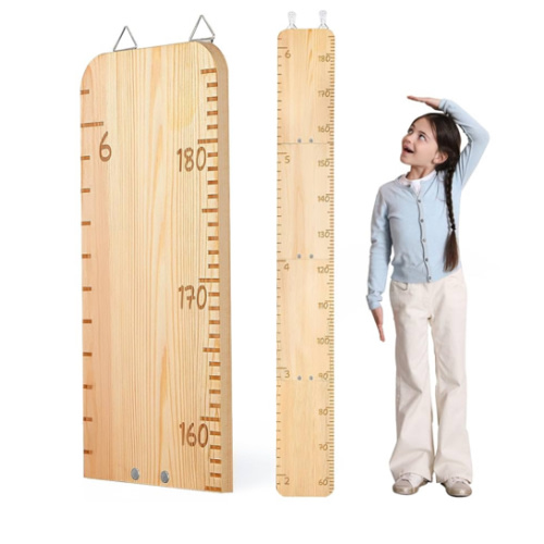 Growth Chart for Wall Wooden Height Chart for Kids Unicorn Castle Height Measurement for Wall Kids Height Wall Chart Kids Room Nursery Wall Decor