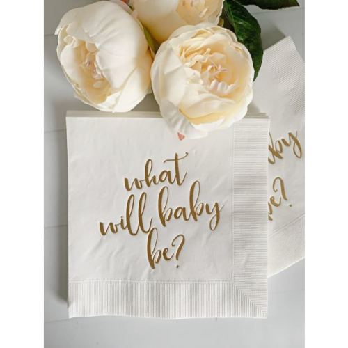 EnFete Gender Reveal Napkins