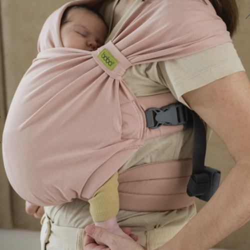 Boba Bliss Baby Wrap Carrier | Bloom Pink