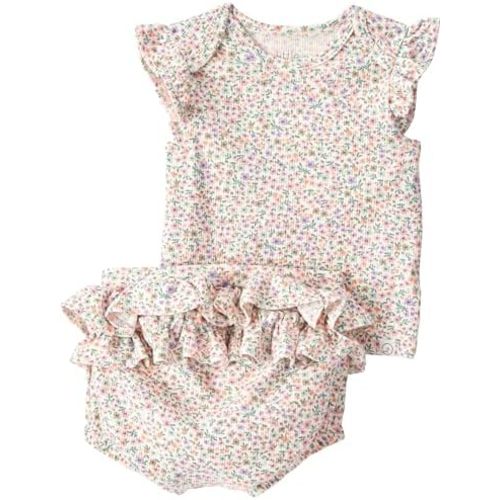 little planet by carter's unisex-baby 2-piece Shorts Set Made With Organic Cotton