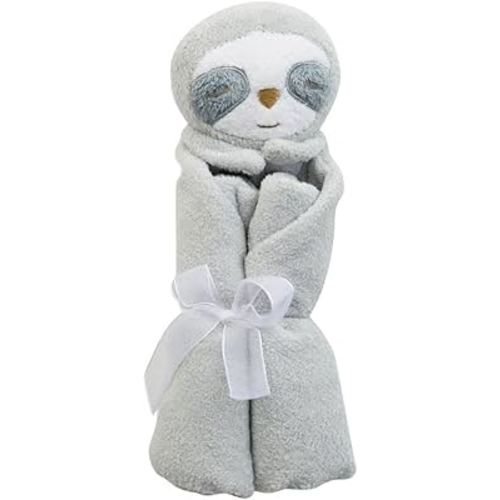 Angel Dear - Grey Sloth Blankie